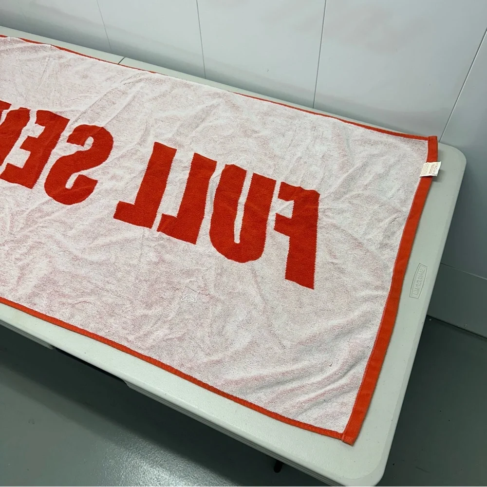Full Send Nelk Boys Red Beach Towel